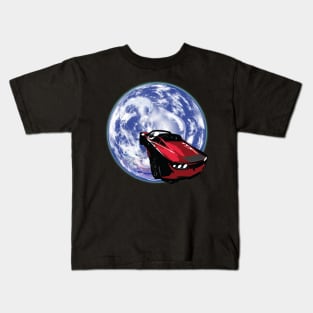 ROADSTER IN SPACE Kids T-Shirt